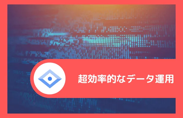 超効率的なデータ運用